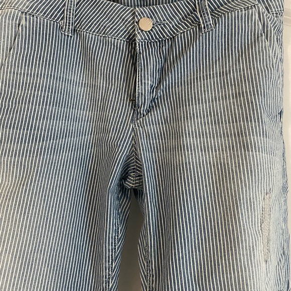 Design Lab pinstripe ankle length skinny jeans - Picture 2 of 7